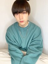 マリアバイアフロート(Maria by AFLOAT) 【山田】ツヤサラナチュラルメンズストレートマッシュ