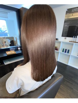 アールサロンプラスキャスパ 自由が丘(Rrsalon+CASPA) 【Rr salon自由が丘】濃密水素　質感矯正　髪質改善　美髪　艶髪