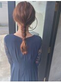 編みおろしスタイル♪