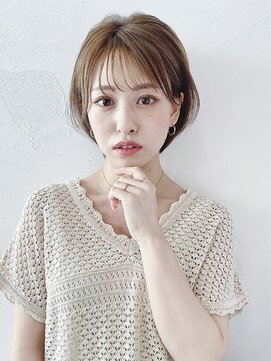 アイティーバイアルバム 下北沢店(IT by ALBUM) 耳掛けショート_セシルカットツートンカラー_8031