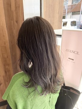 アヴァンス 天王寺店(AVANCE.) シアグレージュ×透明感