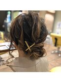 ヘアセット♪