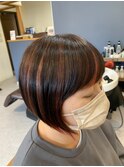 インナー×ハイライト×オレンジ