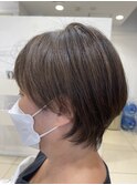 冬にオススメグラデーションショートカット