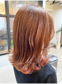 《knit銀座》インナーカラー大人可愛い20代30代ショートボブ
