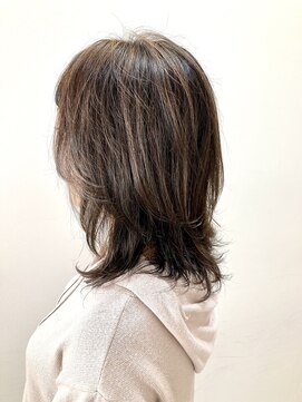 ヘアーライズ 池袋東口店(hair RISE) 髪質改善ライトでカールを付けました色はパールパープルです