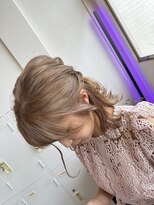 ヘアーエポック(hair epoque)&nbsp;大人可愛いくびれセミディグレージュ大人ガーリー20代30代