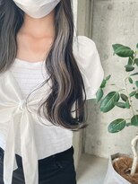 サクラ オモテサンドウ(SAKURA)&nbsp;インナーカラーホワイトグレージュ◎表参道