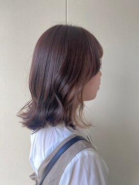 カシェ リタ ヘアー(CACHE'&RITA HAIR) イヤリングカラー◯ベージュ◯ベージュブラウン◯顔まわりカット