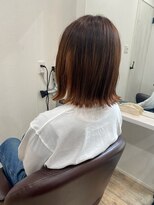 髪の家&nbsp;カット＋ケアカラー＋ポイントカラー＋トリートメント