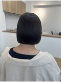 髪質改善カラー　髪質改善トリートメント　ミニボブ　