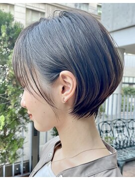 ハルキミナト ジャパン トウキョウ(HARUKI MINATO japan TOKYO) 20代30代40代50代耳かけショート前髪なしハンサムショートカット