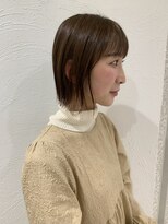 アッシュ 仙川店(Ash)&nbsp;20代/30代/40代/お手入れ簡単！切りっぱなしボブ