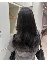 ビブ(VIV) 暗髪/透明感/地毛風カラー/韓国/グレージュ