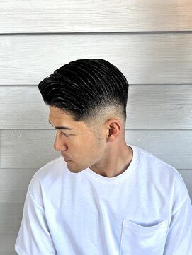 スタンドバーバー 柏(STAND BARBER) カルマパーマ/ベリーショート/ダークアッシュ/ニュアンスパーマ