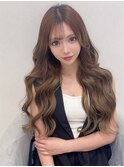 ハニーブラウン シールエクステ