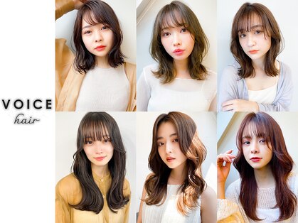 ボイスヘア(voice hair)の写真