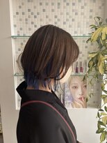 アトレバイクリッパー(Attrait by Clipper)&nbsp;アッシュベージュ×ブルー　１０月
