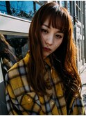 無造作パーマロング/20代/30代/40代/50代/西阿知/イオン倉敷