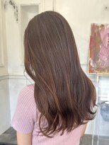 カムジーヘッドカミノウラ(COMEGHEAD KAMINOURA)&nbsp;上乃裏ミルクティーベージュダブルカラーミディアムボブパーマ