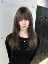 アマトウキョウ アユンチェ(AMA TOKYO×AYUNCHE) ラベンダーグレージュ×レイヤーカット