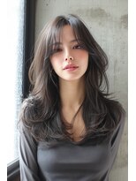 エレノア トーキョー 恵比寿(ELEANOAH TOKYO)&nbsp;レイヤーカットミニウルフデジタルパーマホワイトグレージュ