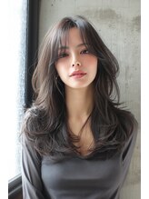 エレノア トーキョー 恵比寿(ELEANOAH TOKYO) レイヤーカットミニウルフデジタルパーマホワイトグレージュ