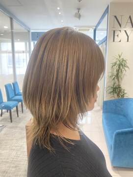 アース 静岡駅前店(HAIR&MAKE EARTH) 大人のウルフカット