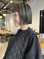 ダンボ(DUMBO)&nbsp;【sayaca】ハイライト/白髪ぼかし/グレージュ/細めハイライト