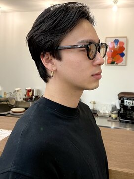 パークレーン アイス イヴェン(park lane ICI yeven) メンズカットシースルーマッシュ学割髪質改善ダウンパーマYUKI