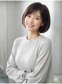 美シルエット大人ボブ20代30代40代50代(梅田)