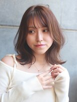 エミュ 表参道 青山(emu)&nbsp;外ハネミディアムレイヤーフェイスレイヤー