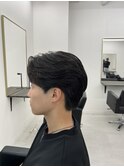 ダウンパーマ ニュアンスパーマ センターパート
