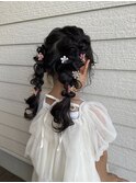 キッズヘアセット