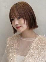 アグノス 青山(Agnos) 艶感ワンカール愛されデザインカラーくびれヘアこなれヘア