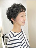 大人ショート/レイヤーショート/前髪あり/30代40代50代
