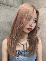 アスター 天神大名店(Aster)&nbsp;小顔に見えるトレンドヘア/黒髪/オリーブグレー/ココアベージュ