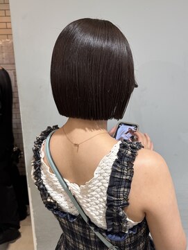 グロウ 渋谷西口(grow) 切りっぱなしボブ/タッセルボブ