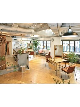 大人女性が安心して過ごせる穏やかな空間。たくさんの植物に囲まれ、癒しを感じられる上質サロン。