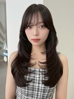 ソヨン 名駅2号店(SOYON) 黒髪/韓国ヘア/面長前型/ココアベージュ/髪質改善/栄/栄駅