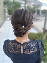 ヘアセット専門サロン by OKINAWA WATABE WEDDING 那覇店 シニヨン