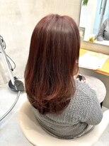 ナビ 船橋駅(nabi)&nbsp;レイヤーカット/カシスレッド