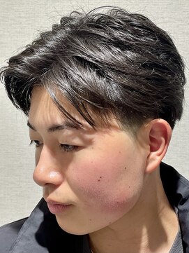 ヒロギンザ 大阪本店(HIRO GINZA) ツーブロックテーパーフェード