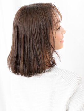 ドクターズ サロン ラブ(Dr's Salon LAB) 髪質改善オレンジベージュワンカールボブディe古河20代30代40代