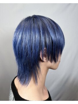 トリットフューアトリット(Hair & Make studio Tritt fur Tritt) ブルーシルバー×ウルフ