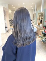 ルーム 郡山店(ROOM)&nbsp;ブリーチ1回~ラベンダーグレージュ×髪質改善カラー♪