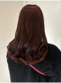 ピンクヘアカラー