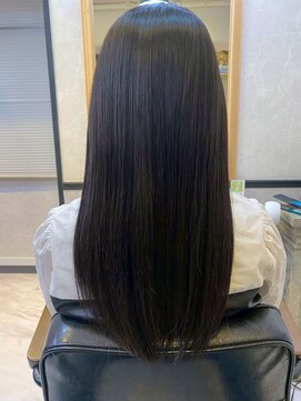 アトリア ヴィラ 横浜(Atria Villa) 【酸性ストレート×髪質改善バイカルテトリートメント】