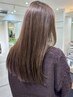 似合わせカット+透明感フルカラー(肩までの長さ)