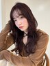 《会社でもオシャレに》カット+抜け感ダークカラー+COTAトリートメント￥8,900